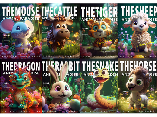 盲盒系列—— 动物乐园