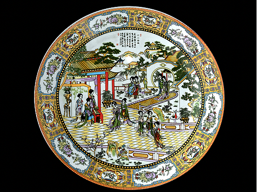 古风瓷盘 | 精致的中国风餐具