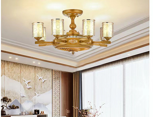 负离子风扇灯吊灯