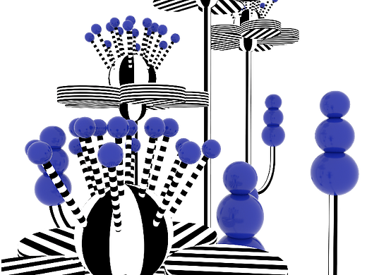 元植物构想（黑白，第二稿）