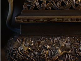 宣德炉 铜炉 收藏文物 主图视频 炉天下×吱知视觉