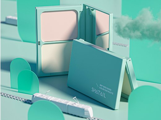 2022-07美妆产品系列渲染