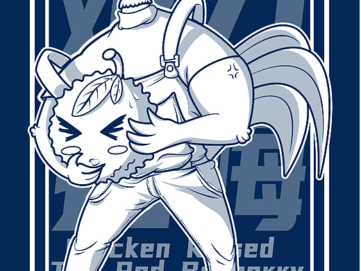 谐音梗-矢量插画练习（个人主页-ZNjQ3NjE0NzI=） - 创作习作 - 站酷设计师刘小文插画设计原创素材 - 站酷ZCOOL