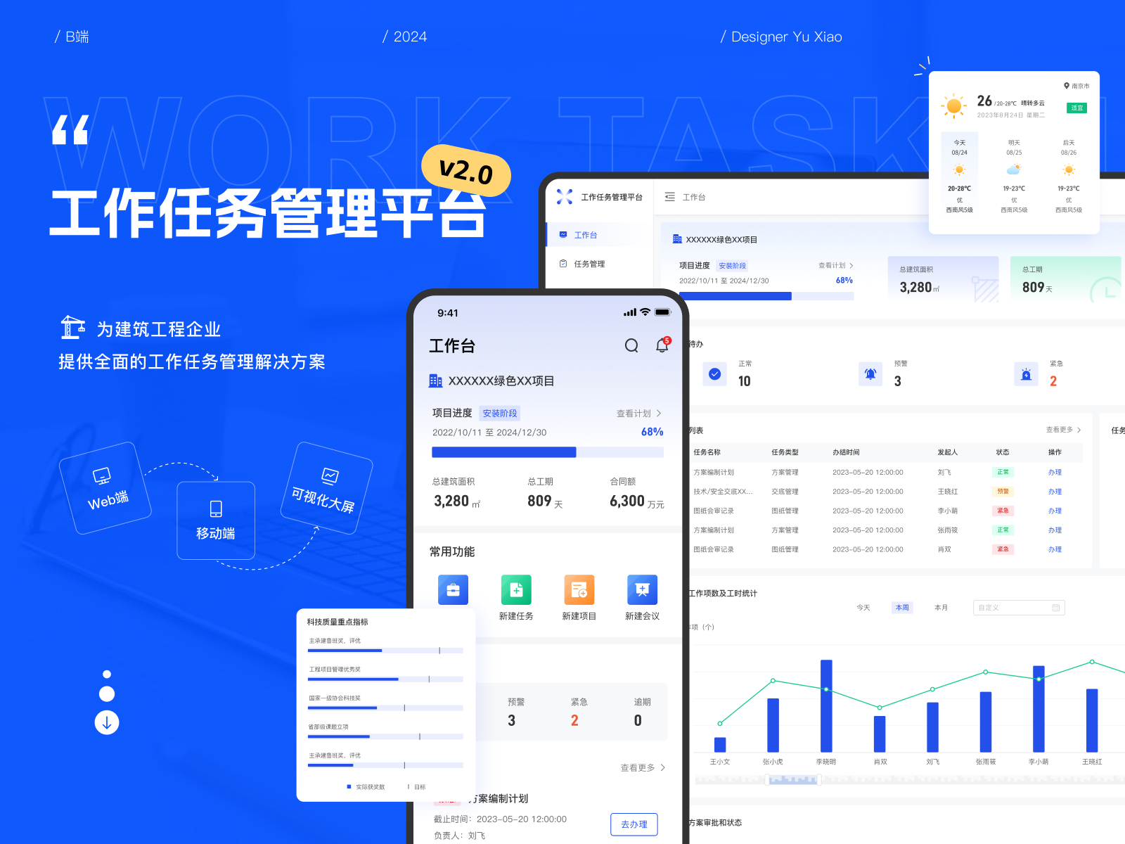 后台管理系统——web端
