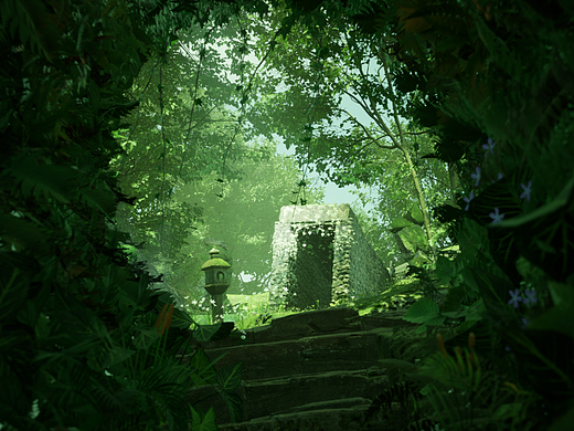 【UE5】个人作品欣赏《豁然开朗》