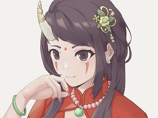 摸一个头像（个人主页-ZNjAwOTcxNzI=） - 创作习作 - 站酷设计师画画的无机盐原创素材 - 站酷ZCOOL
