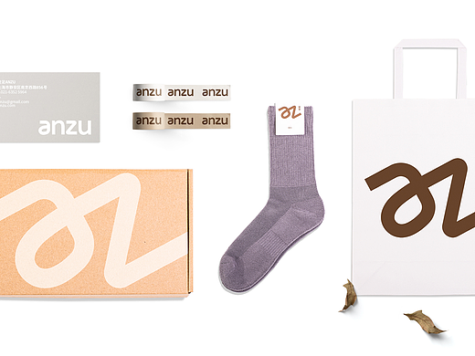 安足视觉设计/ ANZU visual identity design
