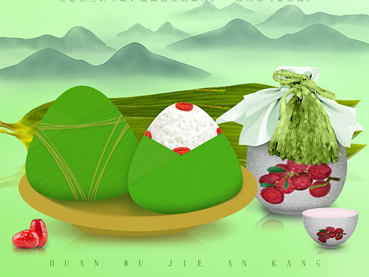 端午——练习（个人主页-ZNTk5MTk4NDA=） - 海报 - 站酷设计师新人编号35原创素材 - 站酷ZCOOL