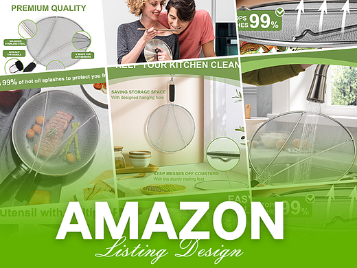 锅具/盖网/厨具/厨房用品-亚马逊Amazon案例