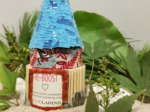 空瓶改造 / 海边的废品小屋