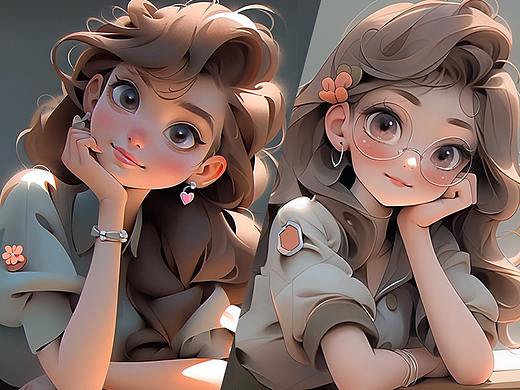 梦幻女孩图像生成