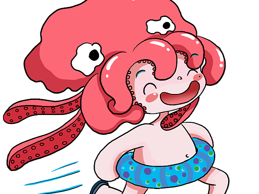 章鱼弟弟（个人主页-ZNjQ3NTMwMjQ=） - 儿童插画 - 站酷设计师我的名字叫卓卓原创素材 - 站酷ZCOOL