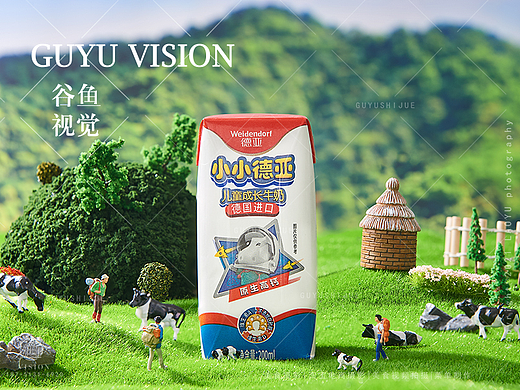 牛奶|德亚|电商食品拍摄