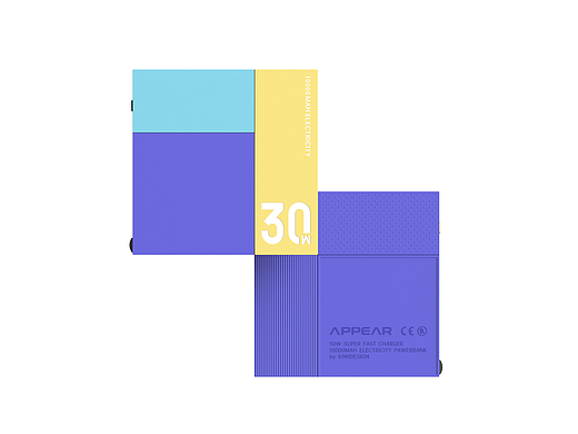 APPEAR 30W氮化镓快充头 10000mAh充电宝