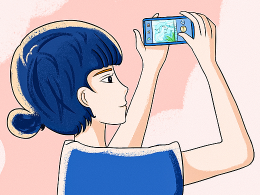 色彩的时间_再次发布~（个人主页-ZNjEwNjE3MDg=） - 艺术插画 - 站酷设计师紫浨原创素材 - 站酷ZCOOL