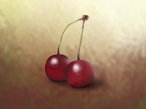 樱桃（个人主页-ZNTk0NzI1NDg=） - 创作习作 - 站酷设计师Man_148原创素材 - 站酷ZCOOL