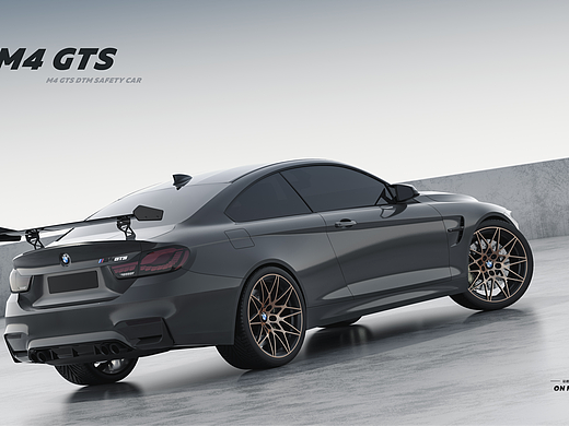 三维新作 BMW M4 GTS（CR渲染）