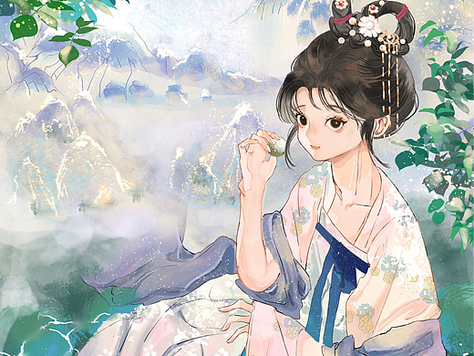 繁花系列 原创插画（个人主页-ZNjI3NTcxMjg=） - 商业插画 - 站酷设计师陈忱忱原创素材 - 站酷ZCOOL
