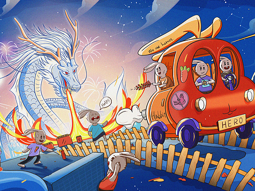 兔年 | 爆竹声中辞旧岁，吉兔迎新年