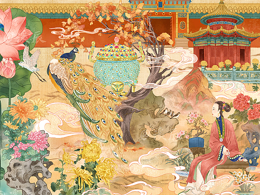 故宫御花园X节气
