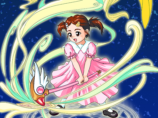 與女兒一起重溫童年（個(gè)人主頁(yè)-ZNjU0ODIzMjA=） - 創(chuàng)作習(xí)作 - 站酷設(shè)計(jì)師朱雀赤翼原創(chuàng)素材 - 站酷ZCOOL