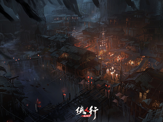洞穴市集概念设计