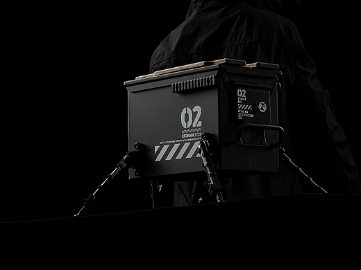 随手拍丨Dawning fire战术露营箱桌