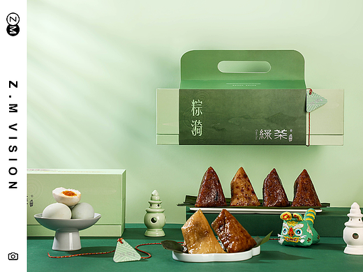 - 2022 - 绿茶端午礼盒 | 食品拍摄