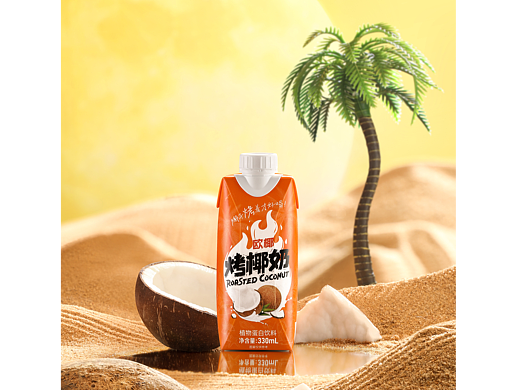 产品摄影｜烤椰奶