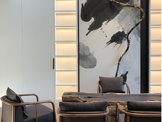 绣花针艺术设计| 禅意美学现代简约别墅