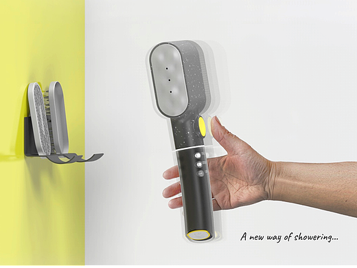 japot-老年手持洗澡器