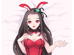 兔女郎 小萝莉插画