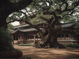 古建筑|攝影&MJ|AI圖像