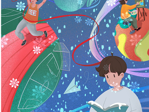 北邦举头三尺有摩西14冰雪青春沸腾牛奶150冬奥会运动员插画|高亭宇