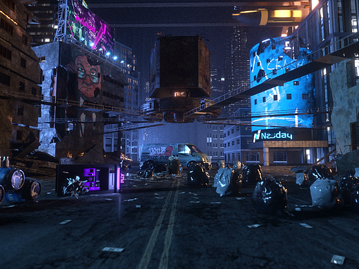 《Inflation_PIG》NFT创意CG