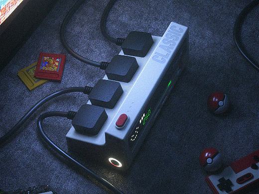 TROZK® PUNK E-POWER | 红白机插座