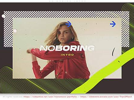 AE模板 | 时尚智能节奏能量动态运动设计风格标题介绍