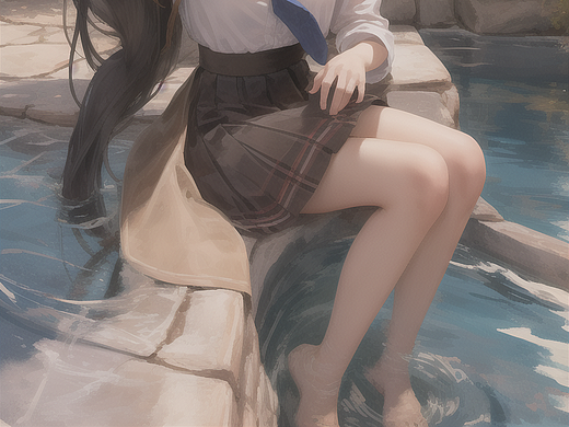 AI漫画尝试,卷起来