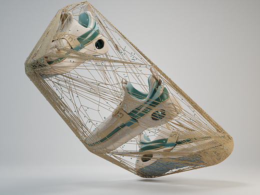 自创鞋子建模、渲染、动画（个人主页-ZNjM3MDAyMjA=） - 产品 - 站酷设计师SculptureHerry原创素材 - 站酷ZCOOL