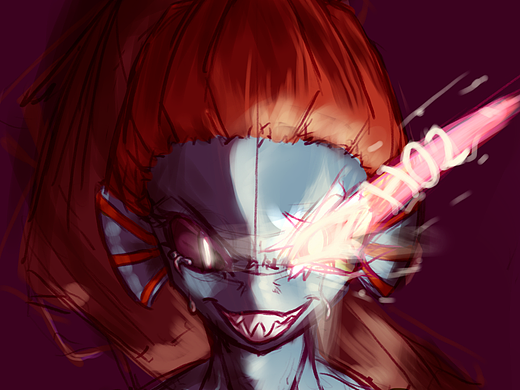 粗犷，光感头像