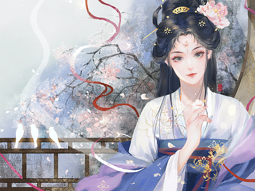 古风人物插画合集(一)