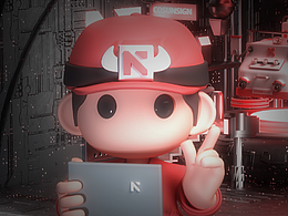 為柯賽標(biāo)識做的吉祥物-小柯