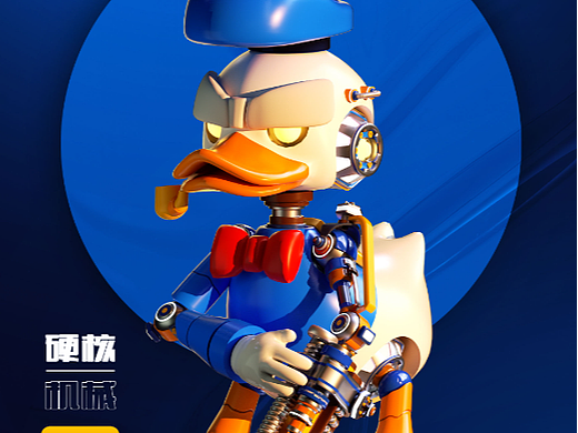 DONALD-DUCK《机械朋克唐纳德》