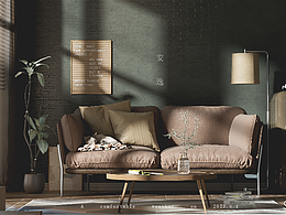 C4D小练习/室内渲染