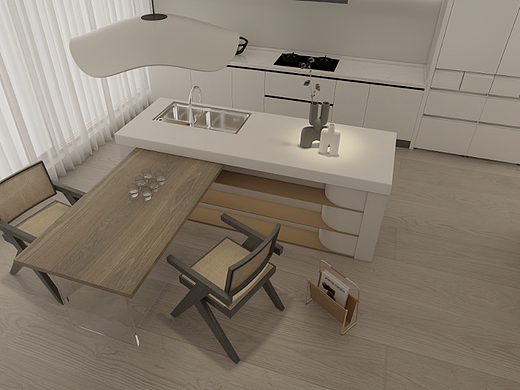 社交型厨房空间