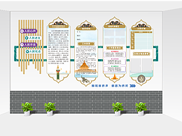 东南亚风格华侨-文化墙