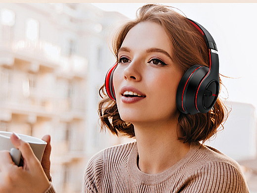 官网头戴蓝牙耳机详情页