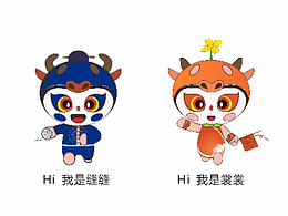 潜江裁缝节VIS/IP吉祥物设计