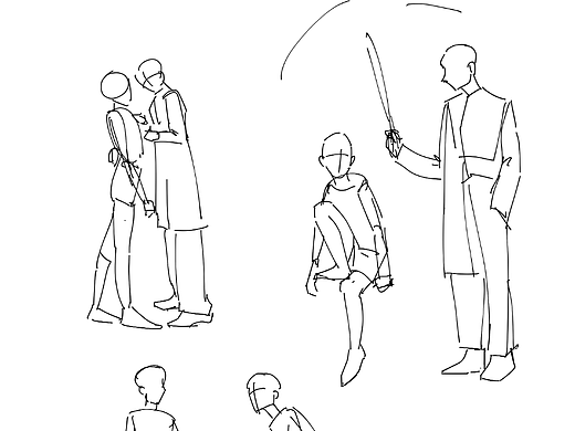 #速写60天挑战赛# day51 @速写班长