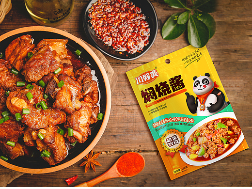 包装设计全案｜聚慧新品：川好美，科技智造新川味！